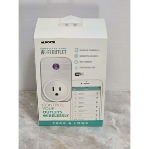 North Wi-Fi‎ Smart Outlet Plug NIB Connected Home Remote Timer 🔌📱